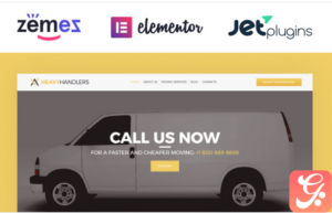 Heavy Handlers - Transportation & Moving Company WordPress Theme