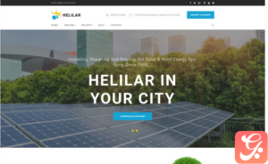 Helilar - Solar & Renewable Energy WordPress Theme