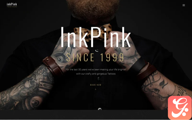 InkPink - Tattoo Studio WordPress Theme