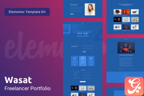 Wasat — Creative Portfolio Template Kit