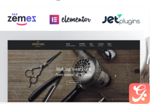 Jericho - Barber Shop Modern WordPress Theme