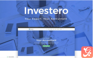 Investero - Accountant Expert Responsive WordPress Theme
