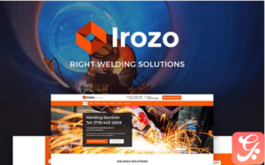 Irozo - Welding Services WordPress Theme