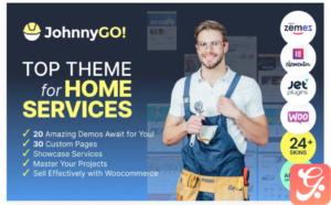JohnnyGo - Multipurpose Home Services WordPress Theme