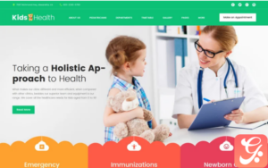 KidsHealth - Kids Clinic WordPress Theme