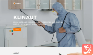 Klinaut - Pest Control WordPress Theme