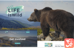 LifeisWild - Wild Life WordPress Theme