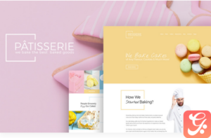 Patisserie - Cakery Responsive WordPress Theme