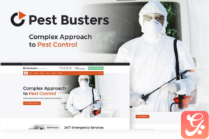 Pest Busters - Pest Control WordPress Theme
