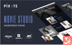 Pixate - Movie Studio WordPress Theme