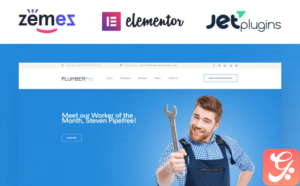 Plumbing Services Responsive WordPress Theme