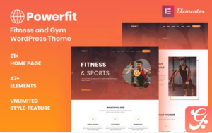 Powerfit - Fitness and Gym WordPress Theme