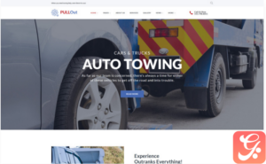 Pull Out WordPress Theme