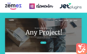 Quadro - Software Company WordPress Theme