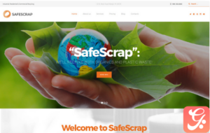 Recycling Services Environmental WordPress Theme