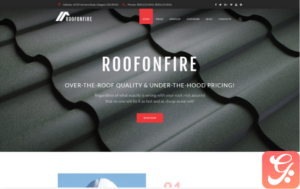 RoofOnFire - Roofing Company Responsive WordPress Theme