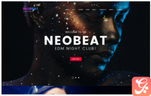 Neobeat - Night Club & Entertainment WordPress Theme