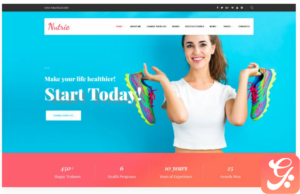Nutrie - Health Coach WordPress Theme