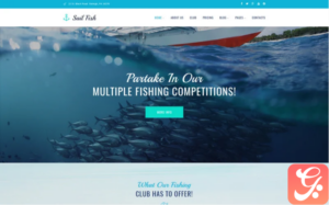 Sail Fish - Fishing Club Responsive WordPress Theme