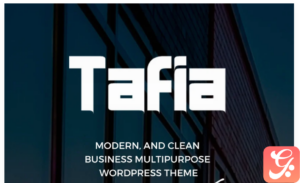 Tafia - Creative Business WordPress Theme