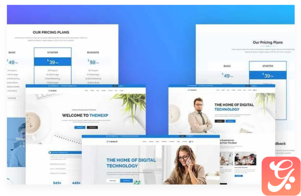 Themexp Corporate Responsive WordPress Theme