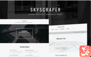 Skyscraper - Architecture And Construction WordPress Theme
