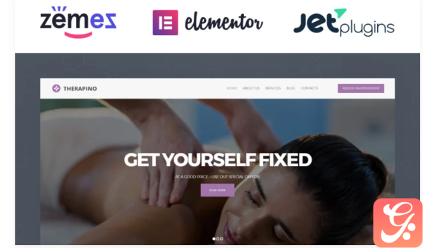 Therapino - Physical Therapy WordPress Theme