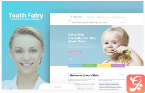 Tooth Fairy - Pediatric Dentistry WordPress Theme
