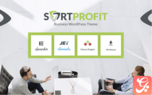 SortProfit - Business & Finance WordPress Theme