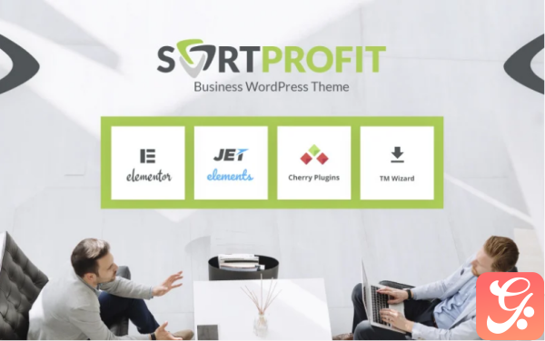 SortProfit Business Finance WordPress Theme