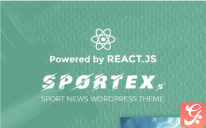 Sportex - Sports News Responsive WordPress Theme