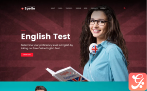 Spello - Language School WordPress Theme