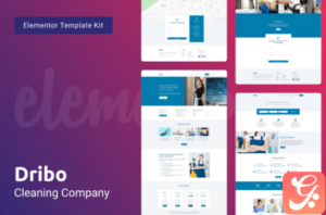 Dribo — Cleaning Company Template Kit for Elementor