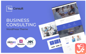 TopConsult - Business Consulting WordPress Theme