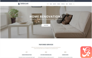 StellarLook - Renovation & Interior Design WordPress Theme