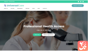 UniversalCare - Medical Center Responsive WordPress Theme