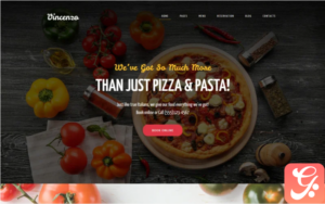 Vincenzo - Delicious Pizza Restaurant Responsive WordPress Theme