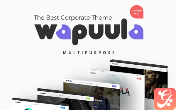 Wapuula - Multipurpose Corporate WordPress Theme