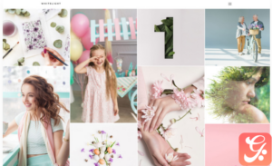 WhiteLight - professional photographer portfolio WordPress Theme