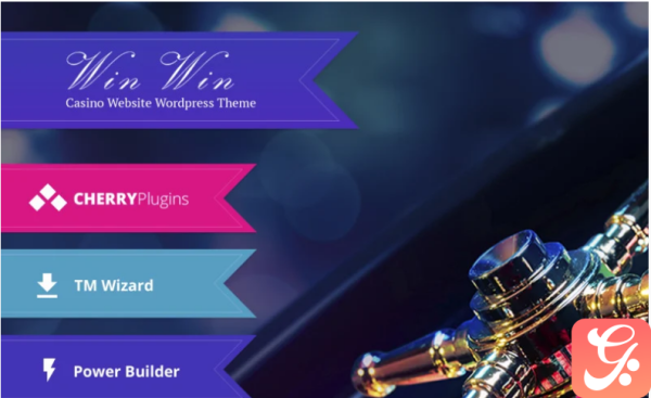 WinWin - Casino Website WordPress Theme