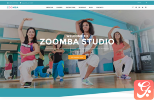 Zoomba - Zoomba Dance Studio WordPress Theme