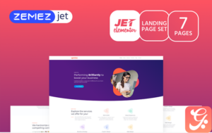 Marketz - Digital Agency Jet Elementor Template