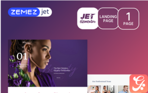 Purplex - Spa Salon Jet Elementor Template