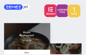 RedDragon - Asian Restaurant Elementor Template