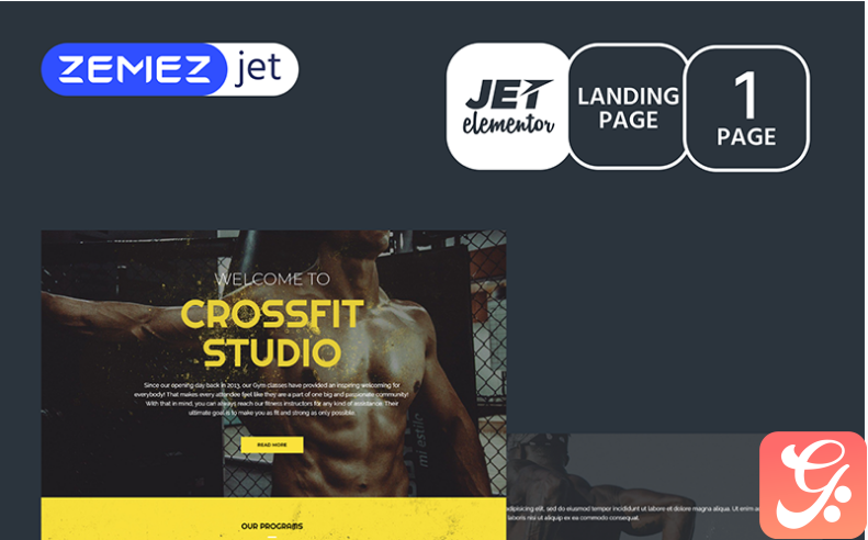 RodLift - Sport Jet Elementor Template