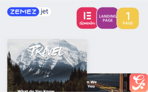 Tournet - Travel Agency Elementor Template