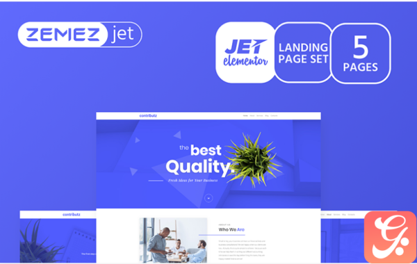 Wizarro - Business Consulting Jet Elementor Template
