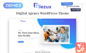 Blezux - Digital Multipurpose Modern Elementor WordPress Theme