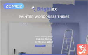 Brightex - Painting Services Multipurpose Classic Elementor WordPress Theme