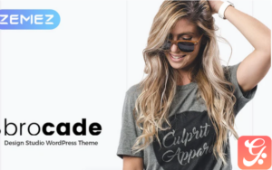 Brocade - Minimal Modern Elementor WordPress Theme